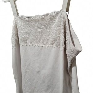 Elegant Lace Trim Cami Top